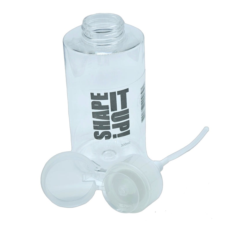 Shape It Up Pump Bottle Clear 300 ml