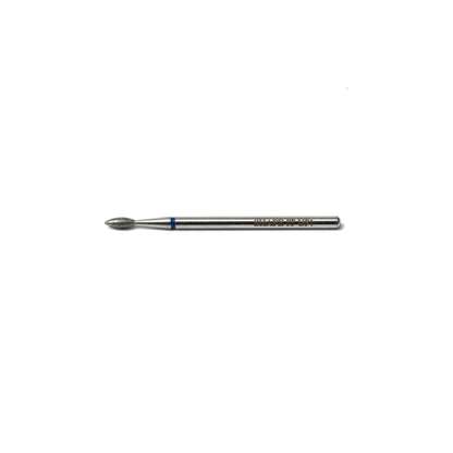 Shape It Up Diamond Frees Bit Long Sharp Mini Flame 2.1 mm Blue (Manicure Pedicure)
