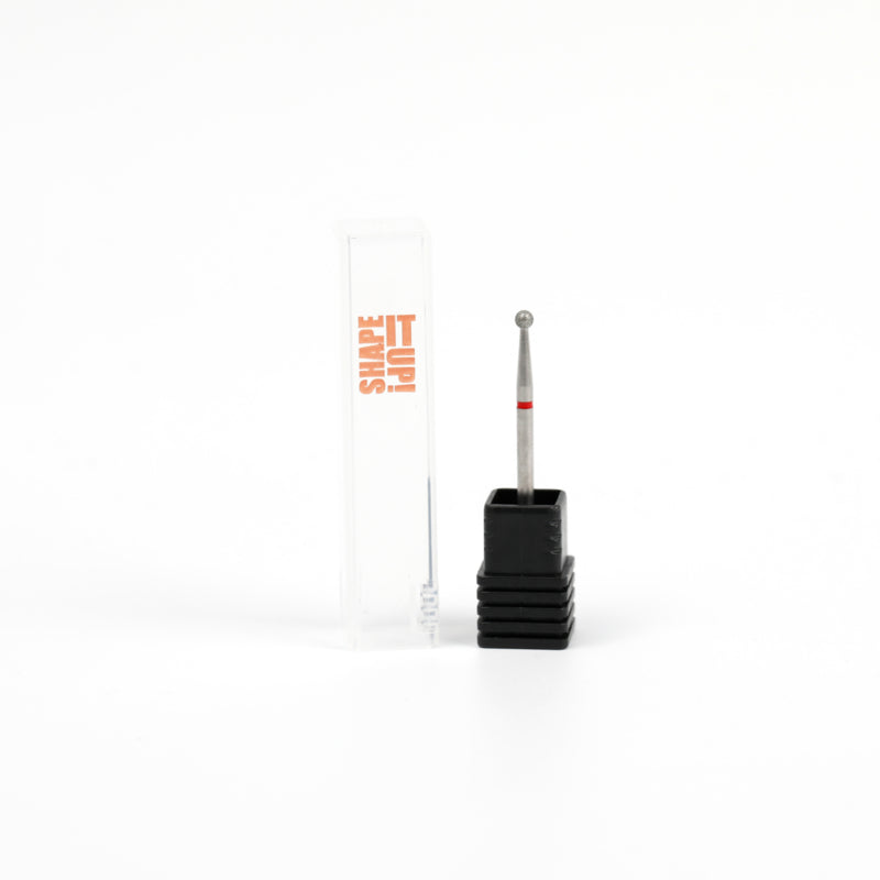 Shape It Up Diamond Frees Bit Ball 2.6mm Red (Manicure Pedicure)