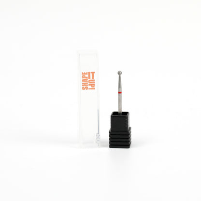 Shape It Up Diamond Frees Bit Ball 2.6mm Red (Manicure Pedicure)