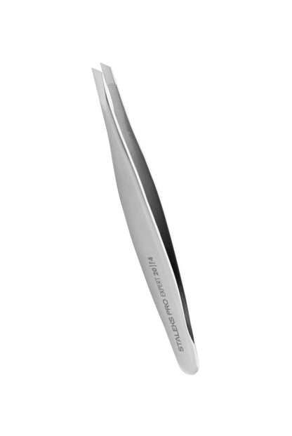 Staleks Pro Eyebrow Tweezers Expert 20 Type 4 Small Beveled (TE-20/4)