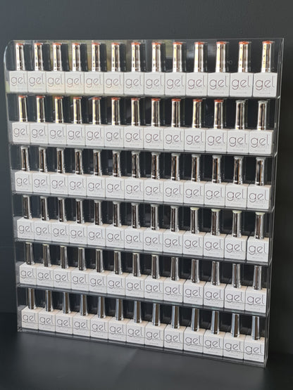 Shape It Up Wall Rack for Gel Polish Bottles