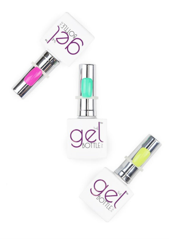 The GelBottle Color Pop Nail Rings 50 Pieces