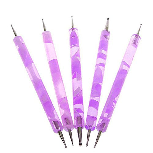 Shape It Up Nail Art Dotting Tools 5 Pieces