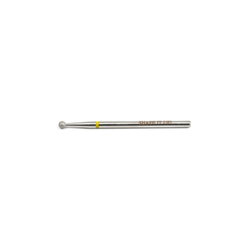 Shape It Up Diamond Frees Bit Ball 2.6mm Yellow (Manicure Pedicure)