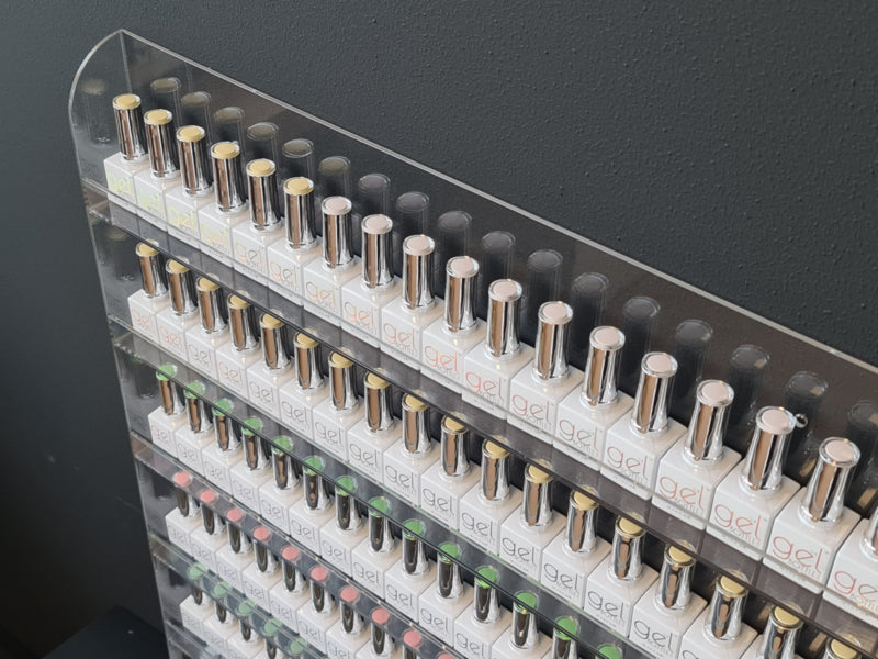Shape It Up Wall Rack for Gel Polish Bottles