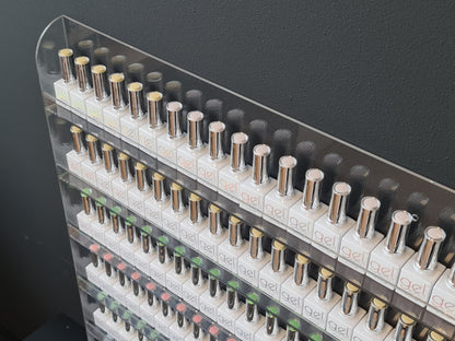 Shape It Up Wall Rack for Gel Polish Bottles