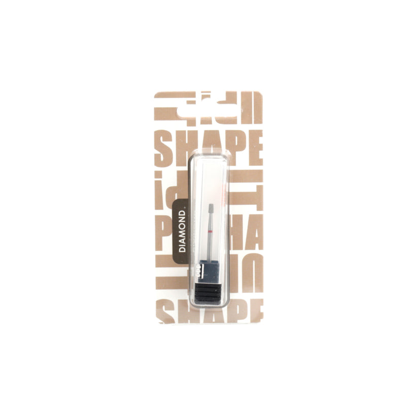 Shape It Up Diamond Frees Bit Short Wide Frustum 2.5mm Red (Manicure Pedicure)