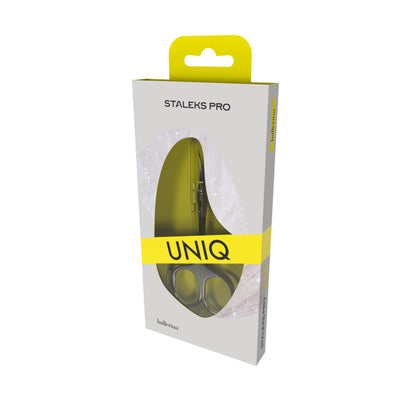 Staleks Professional Cuticle Scissors Ballerina UNIQ 10 Type 4 (SQ-10/4)