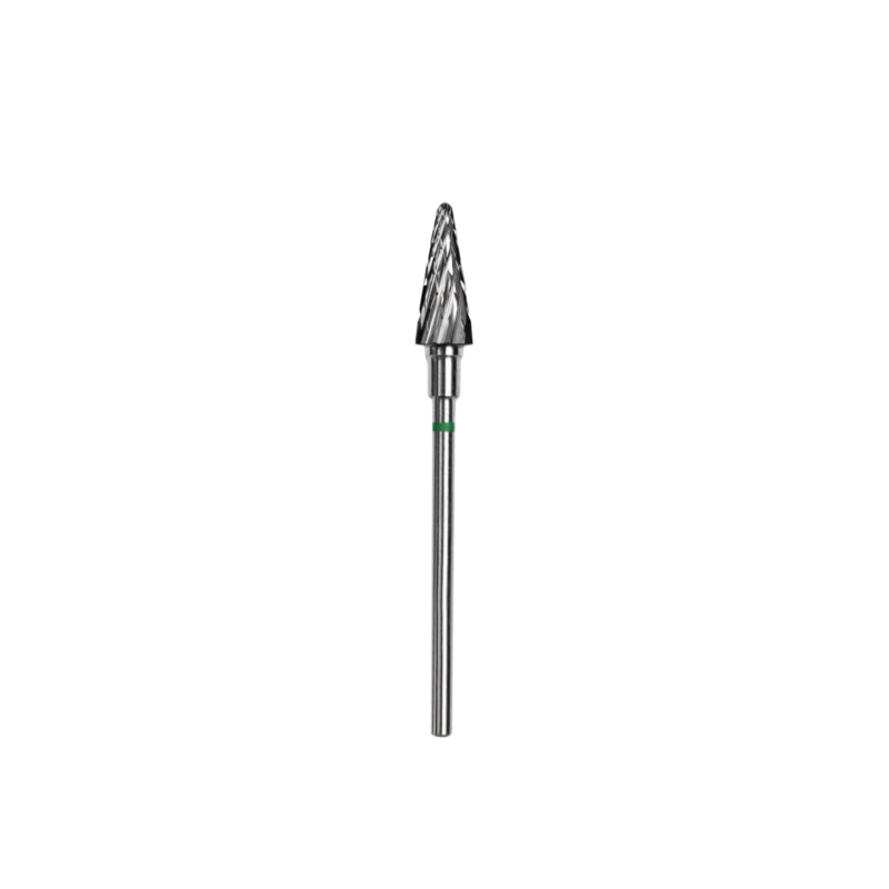 Staleks Carbide Nail Drill Bit Pointy Cone Green 6.0mm (FT71G060/14)