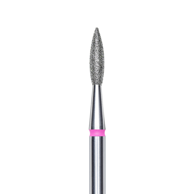 Staleks Diamond Bit Flame Sharp Red 2.1mm (Manicure Pedicure) (FA11R021/8K)
