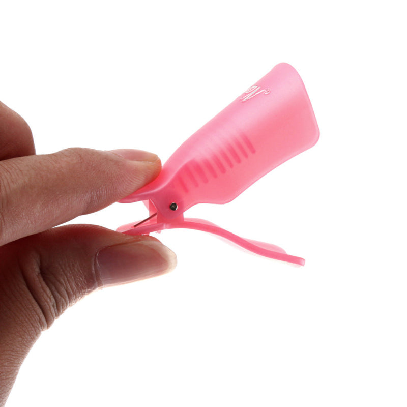 Shape It Up Soak Off Gel Polish Clips Pink 10 Pieces