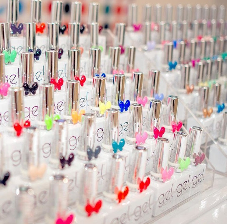 The GelBottle Colour Pop Butterfly Rings 50 Pieces