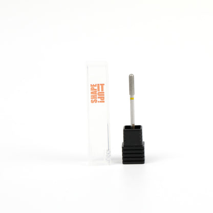 Shape It Up Diamond Frees Bit Long Cylinder Rounded 3.0 mm Yellow (Manicure Pedicure)