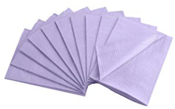 Shape It Up Premium Table Towels Lilac 125 pieces