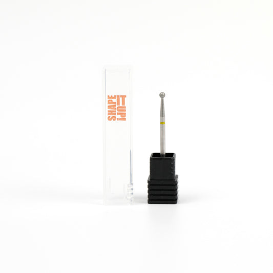 Shape It Up Diamond Frees Bit Ball 2.6mm Yellow (Manicure Pedicure)