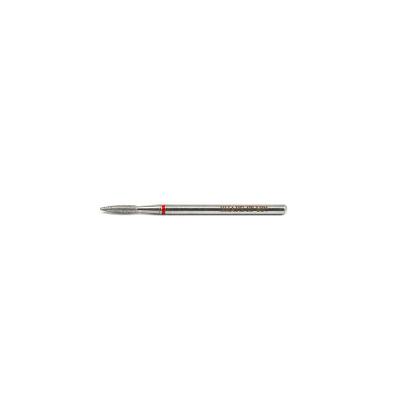 Shape It Up Diamond Frees Bit Long Blunt Ball 2.0mm Red (Manicure Pedicure)