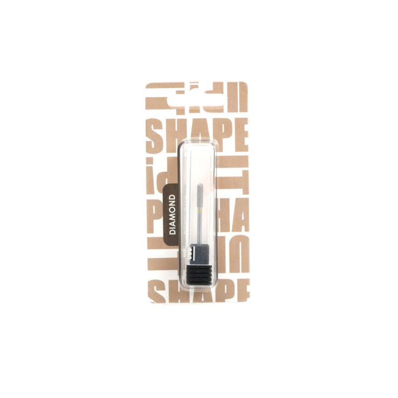 Shape It Up Diamond Frees Bit Long Cylinder Rounded 3.0 mm Yellow (Manicure Pedicure)
