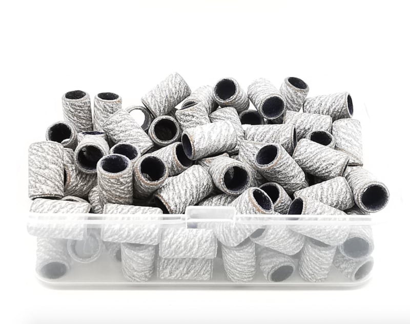Shape It Up Nail Drill Sanding Bands Fine Grit 240 100 pieces