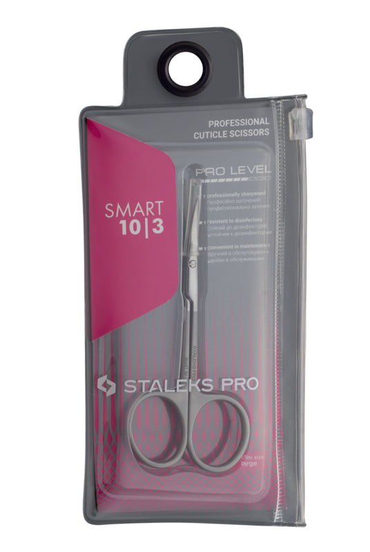 Staleks Professional Cuticle Scissors Smart 10 Type 3 (SS-10/3)