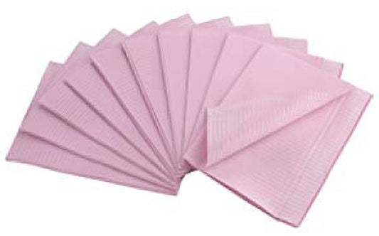 Shape It Up Premium Table Towels Pink 125 pieces