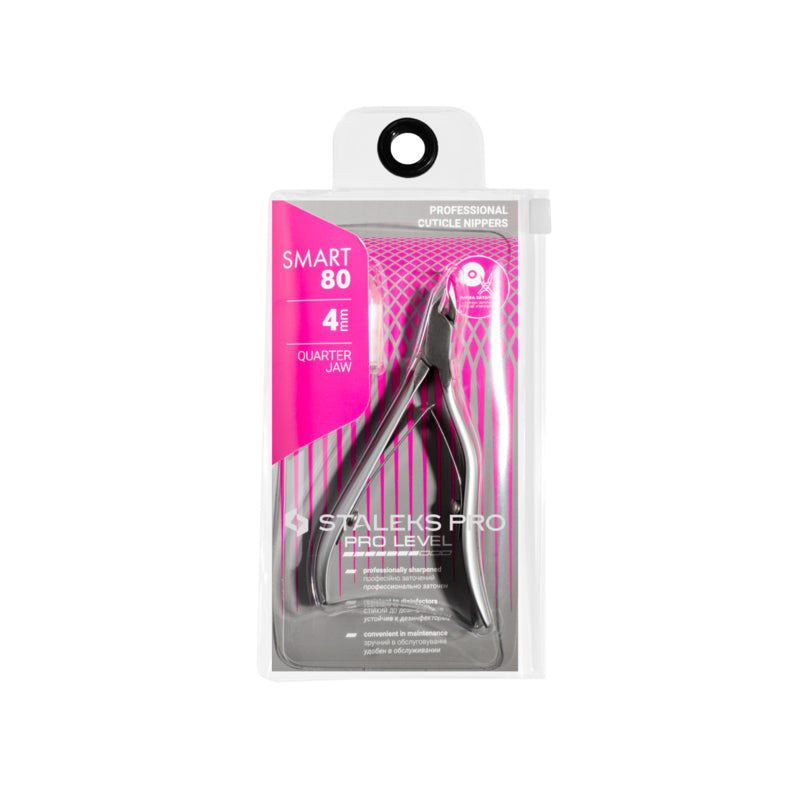 Staleks Professional Cuticle Nippers Smart 80 4 mm Quarter Jaw (NS-80-4)