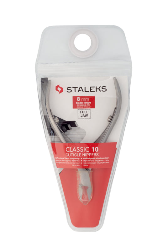Staleks Cuticle Nippers Classic 10 8 mm Full Jaw (NC-10-8)