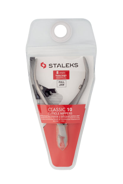 Staleks Cuticle Nippers Classic 10 8 mm Full Jaw (NC-10-8)