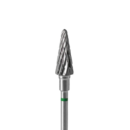 Staleks Carbide Nail Drill Bit Pointy Cone Green 6.0mm (FT71G060/14)