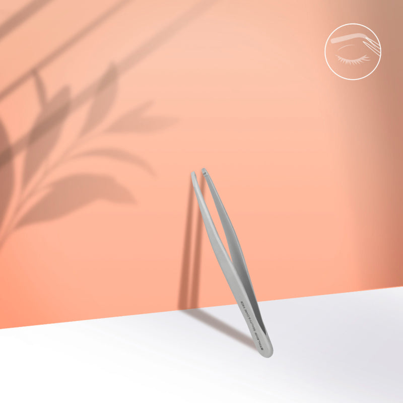 Staleks Eyebrow Tweezers Beauty & Care 10 Type 2 Narrow Straight (TBC-10/2)