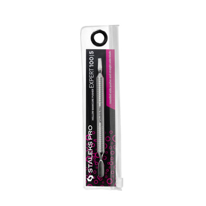 Staleks Hollow Pusher Rounded + Straight Blade Expert 100 Type 5 (PE-100/5)