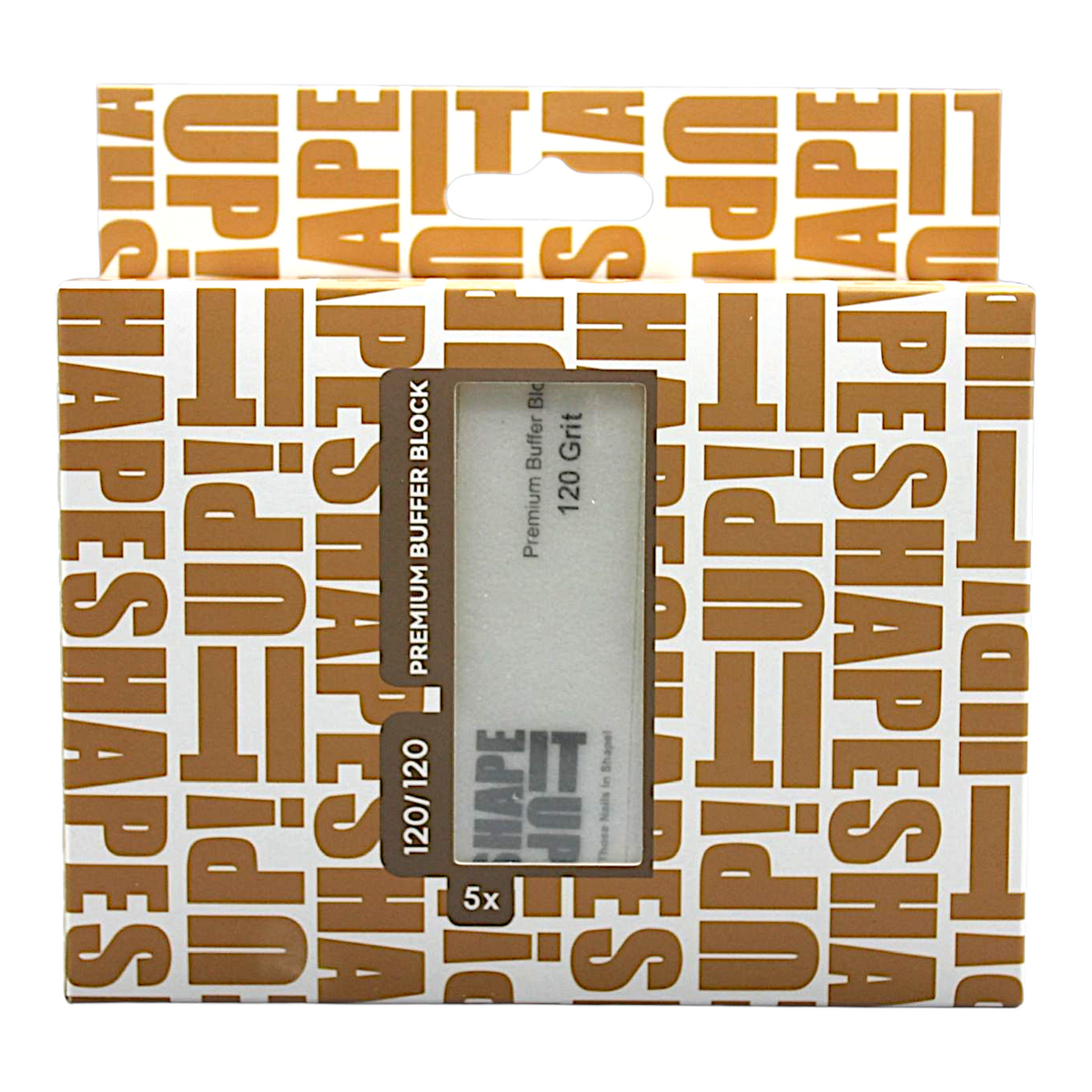 Shape It Up Premium Buffer Block File 120/120 (5 Pieces)