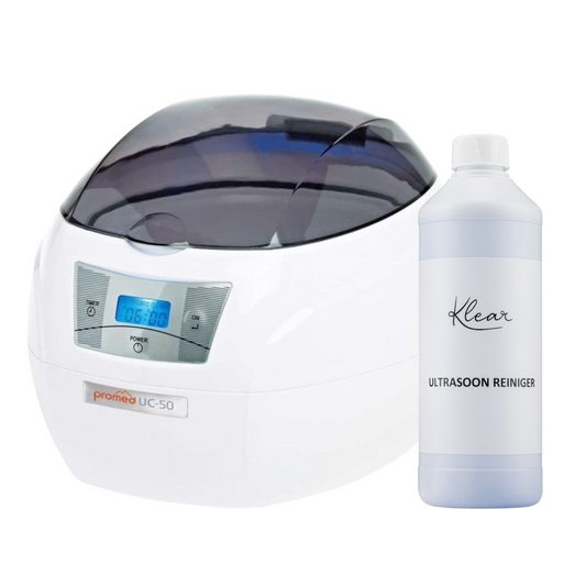 Promed Ultrasonic + Klear Ultrasonic Cleaner 500 ml